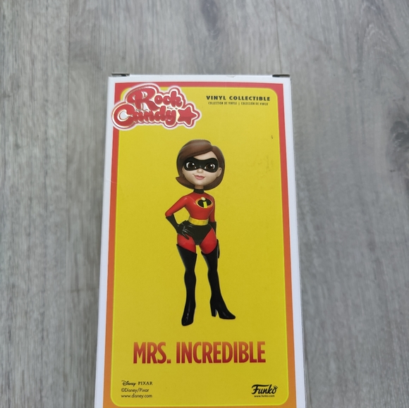 NIB Disney Pixar Mrs Incredible Vinyl Figurine from Rock Candy - Picture 4 of 5